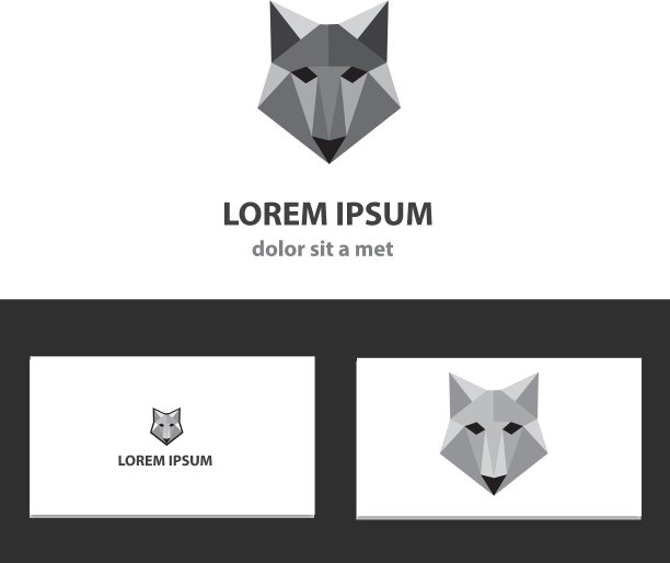 摘要企业标识设计模板图片下载