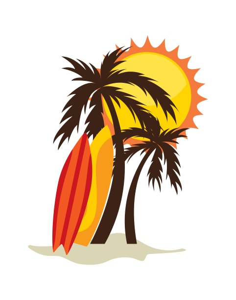 冲浪运动图片下载