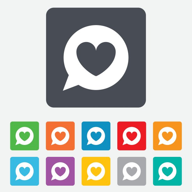 聊天符号图标语音气泡符号图片下载