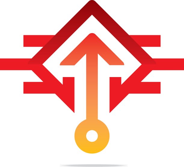 完美的箭头图标风格图片下载