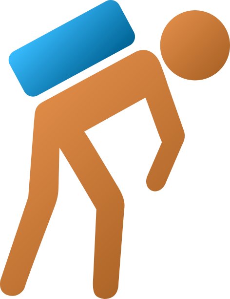 子信使渐变图标图片下载