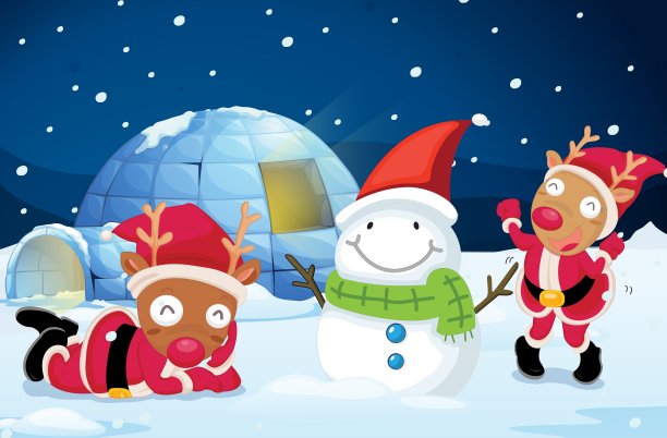 驯鹿党图片下载