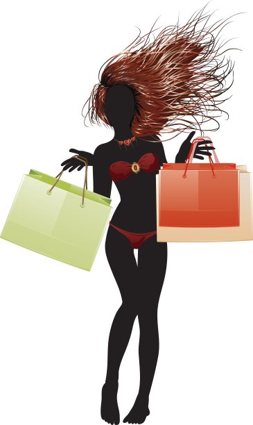 比基尼女郎购物图片下载