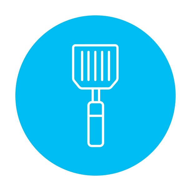 厨房抹刀线图标图片下载