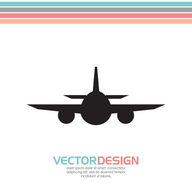 飞机图标设计图片下载