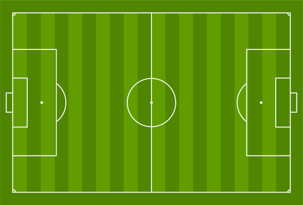 绿色足球场背景图片下载