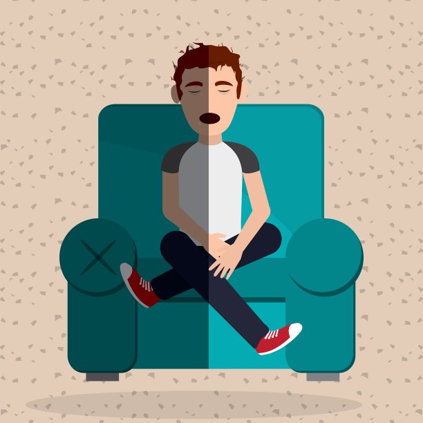 休息和睡眠设计图片下载