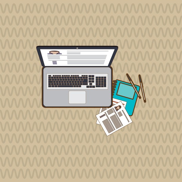 人力资源搜索设计图片下载