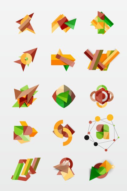 纸张图形信息图形网络布局图片下载