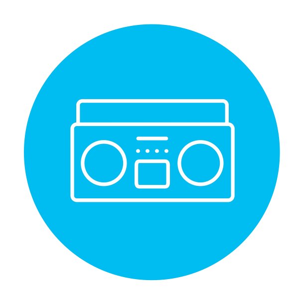 收录机播放线图标图片下载