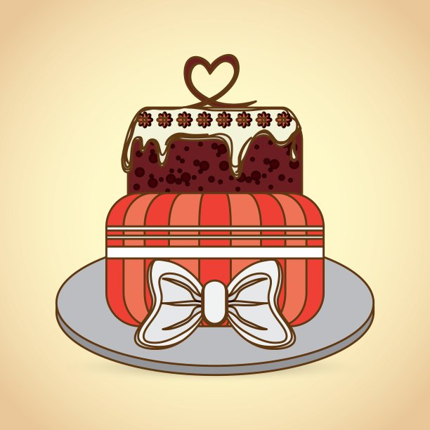 蛋糕图标设计图片下载