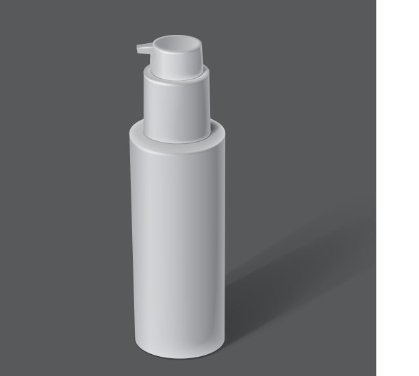 白色化妆品容器图片下载