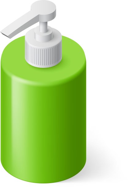 液体肥皂等距图片下载