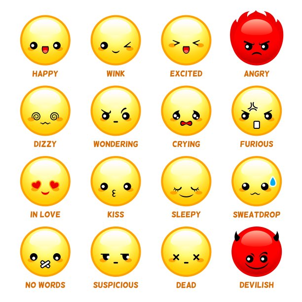 日本的表情符号图片下载