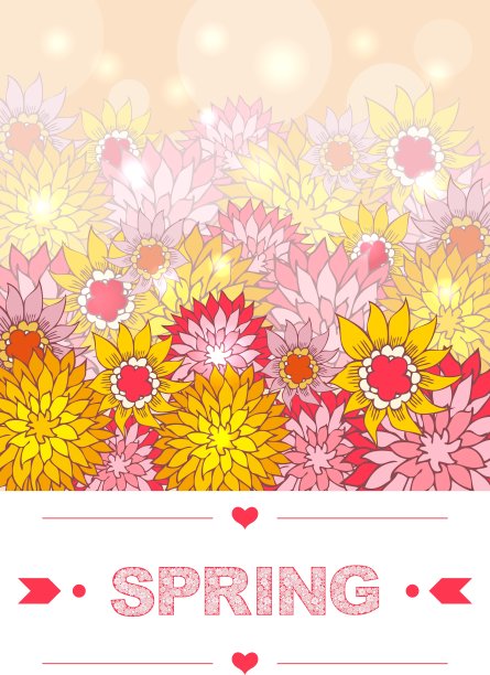 手绘弹簧刻字图片下载