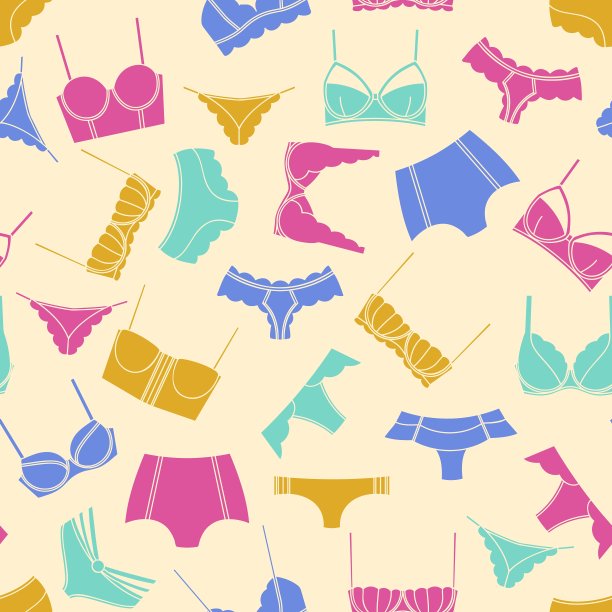 明亮的内衣米色背景图片下载