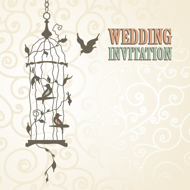 婚礼的邀请图片下载