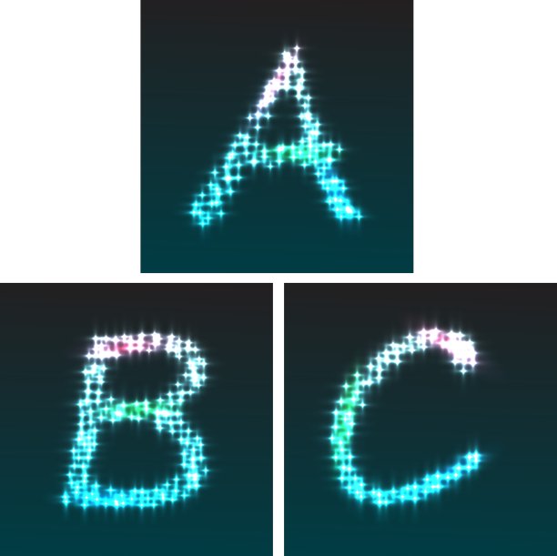 A B C辉光图片下载