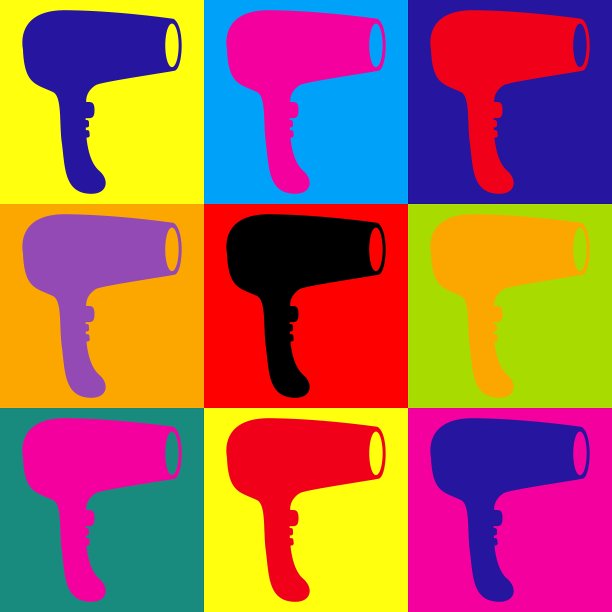 吹风机的迹象图片下载