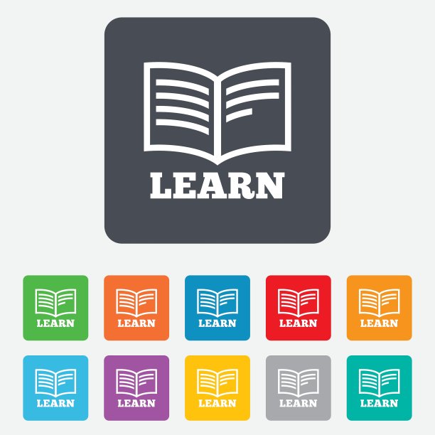 学习书籍符号图标教育符号图片下载