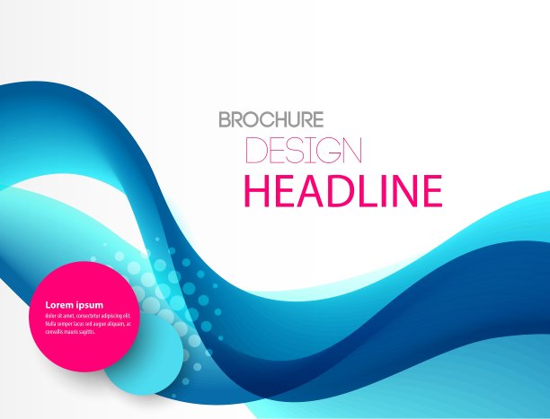 抽象透明波背景图片下载