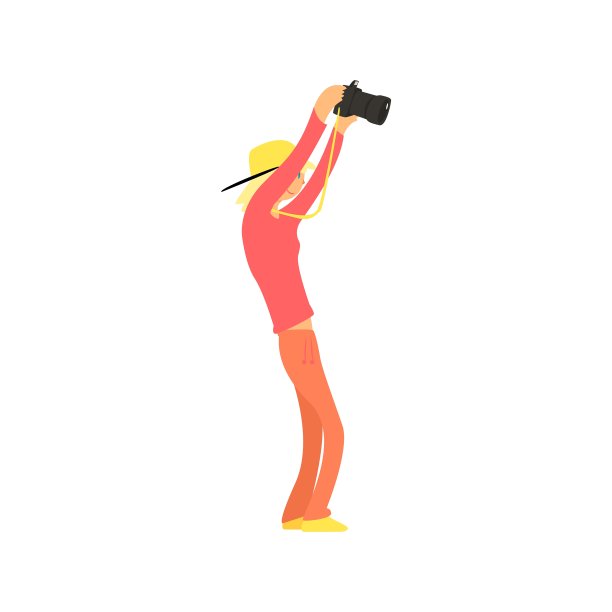 女孩拍照图片下载