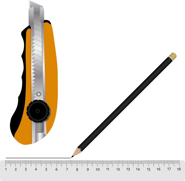 文具的工具图片下载