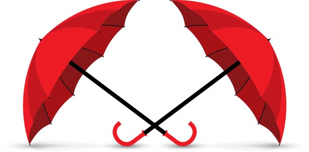 红色的伞图片下载