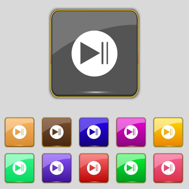 箭头标志图标下一步按钮导航符号设置图片下载