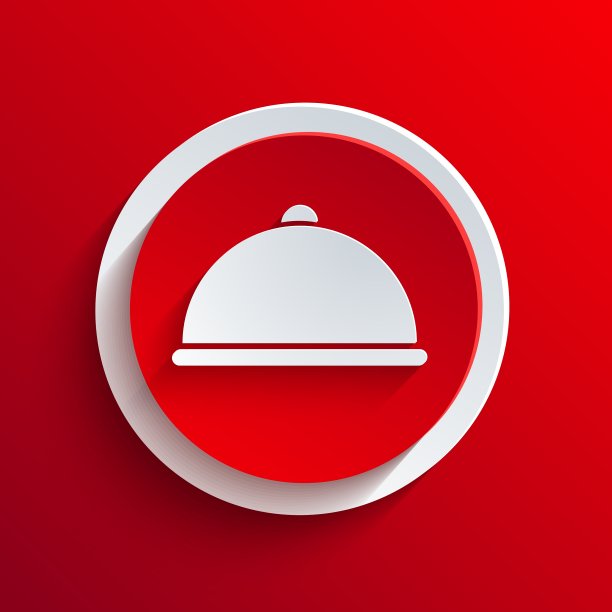 红色圆圈图标Eps10图片下载