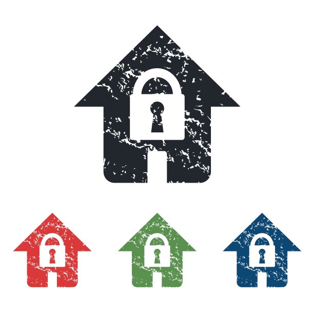 锁屋垃圾图标集图片下载