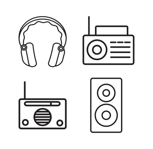 音乐图标设计图片下载