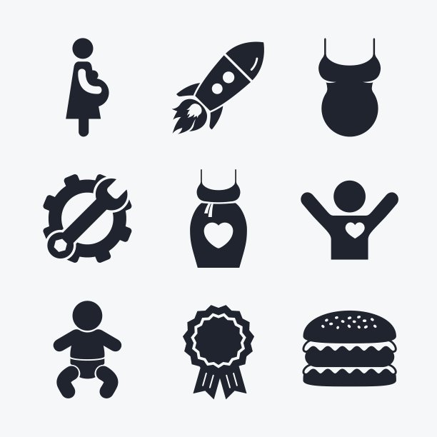 孕妇标志婴儿婴儿怀孕连衣裙图片下载