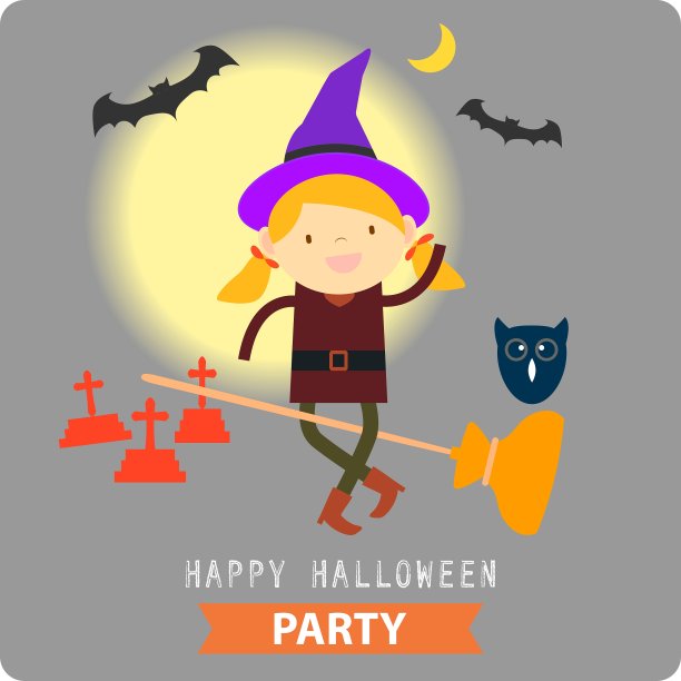 万圣节女巫图片下载