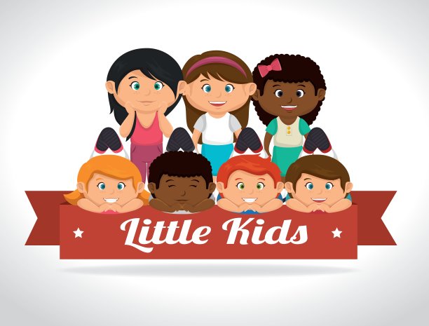 快乐小孩儿设计图片下载