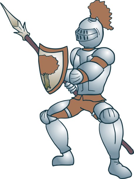 中世纪的骑士图片下载