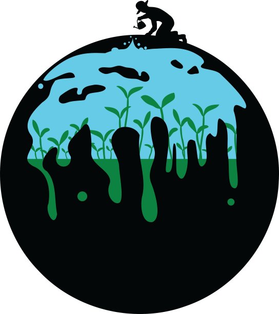 园丁灌溉土壤图片下载