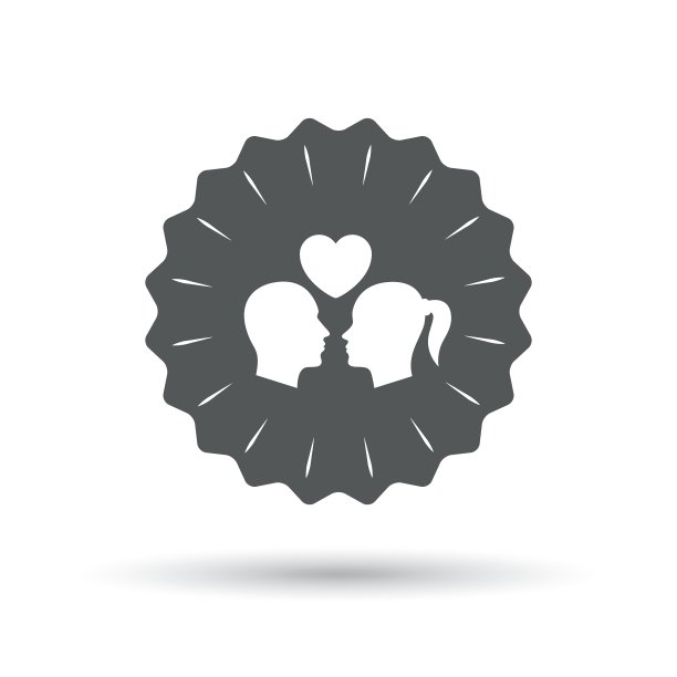 情侣标志图标男性爱女性爱人图片下载