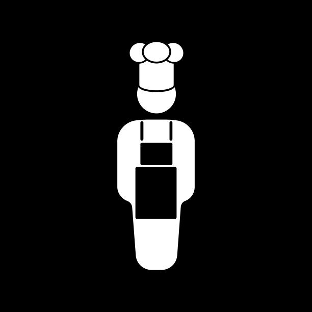 厨师图标厨师和面包师餐厅咖啡厅图片下载