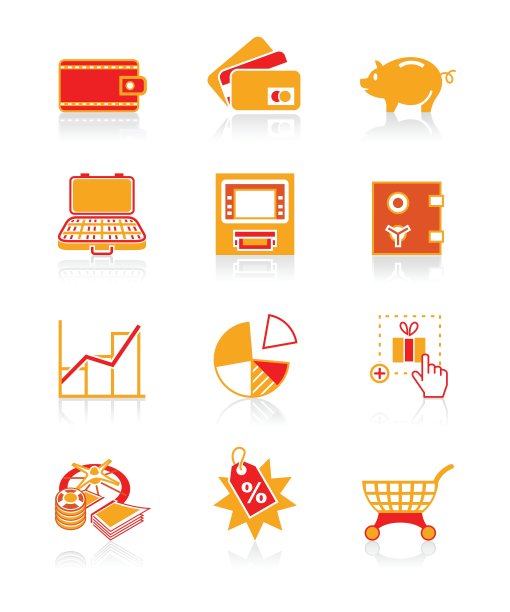 金融的图标图片下载