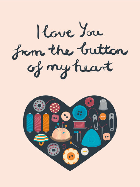 我爱你，情人节的贺卡图片下载