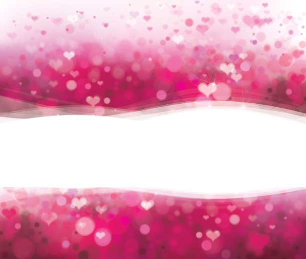 粉色的心卡图片下载