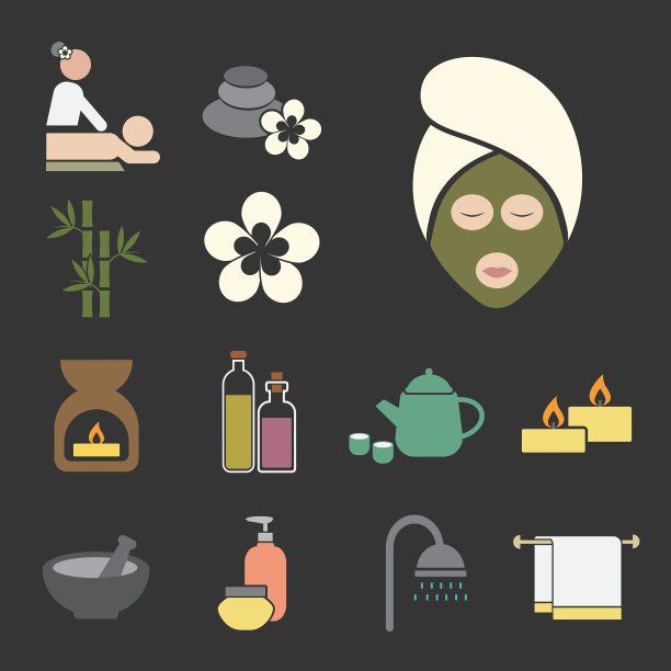 水疗中心图标图片下载