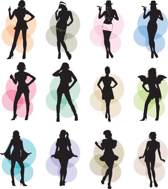 女性的图标图片下载