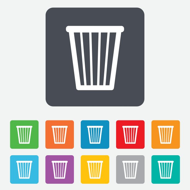 回收站标志图标回收站符号图片下载