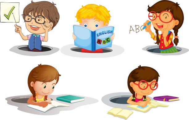 孩子们学习图片下载