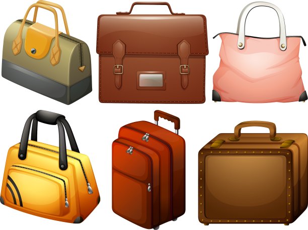 不同类型的袋子图片下载