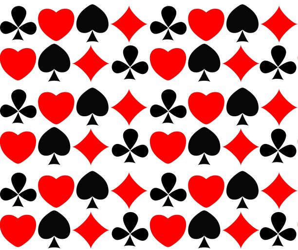 基于卡片的无缝图案背景图片下载