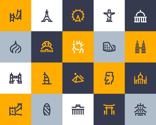 地标图标图片下载