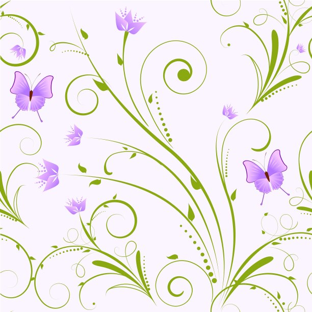 无缝的紫色印花图片下载